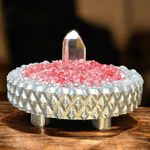 How to create a Memorial Keepsake in our Diamond Edge Trinket Stand Mold