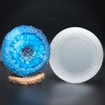 Crystal Edge Round Silicone Mold