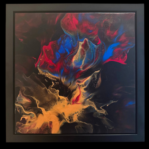 Adventures in Acrylic Fluid Art Take 1