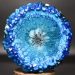 Blue Lagoon Resin Pour Tutorial in our Colossal Crystal Edge Mold