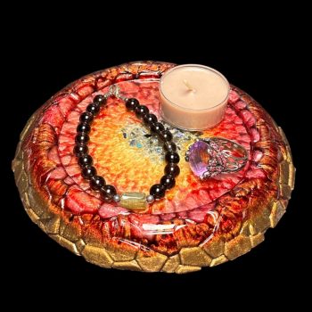Dragonfire Stone Edge Vanity Tray