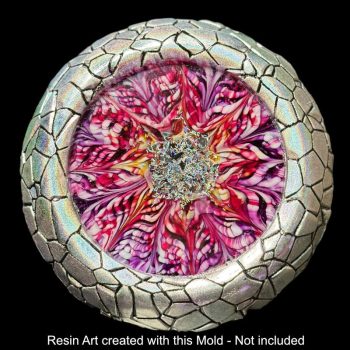 Stone Edge Vanity Tray by Crystal Resin Art