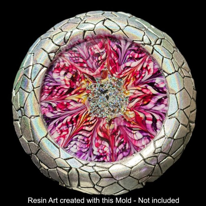 Stone Edge Vanity Tray by Crystal Resin Art