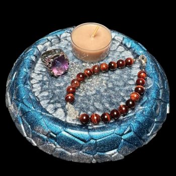 Neptune Twinkle Stone Edge Vanity Tray