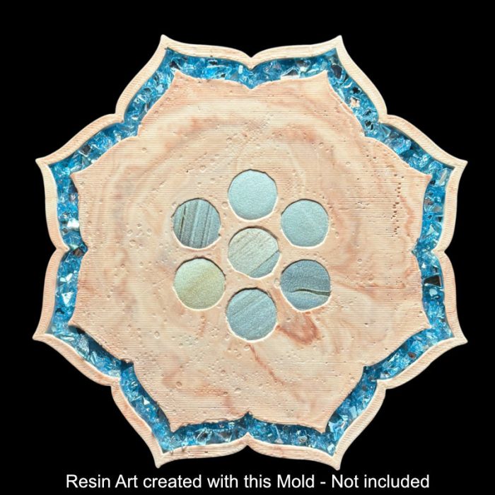 Eco Resin Flower Border Tray
