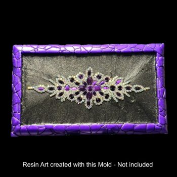 Stone Edge Vanity Tray by Crystal Resin Art