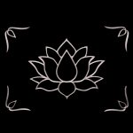Lotus Blossom Insert with Corner Accents