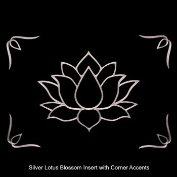 Lotus Blossom Insert with Corner Accents