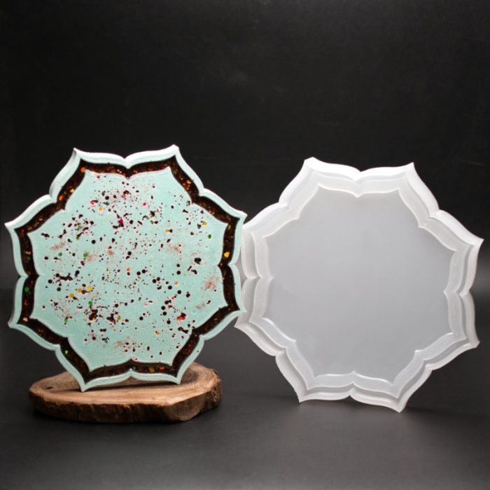 Eco Resin Flower Border Tray Mold