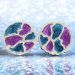 Custom Order using our Geode Agate Coaster Mold