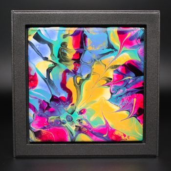 Mini Melange Dutch Pour Painting on Ceramic – 1