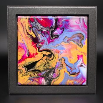 Mini Melange Dutch Pour Painting on Ceramic – 7