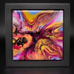 Mini Melange Dutch Pour Painting on Ceramic – 9