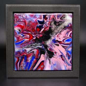 Mini Melange Dutch Pour Painting on Ceramic – 10