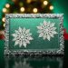 Holiday Snowflake Tray in our Crystal Edge Vanity Tray Mold