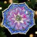 3D Bloom in our 8 inch Glossy Flower Border Tray Mold