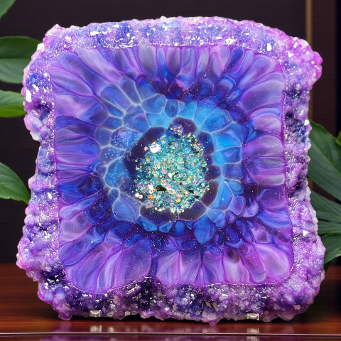 More Gorgeous Cells in our Crystal Edge Square Mold
