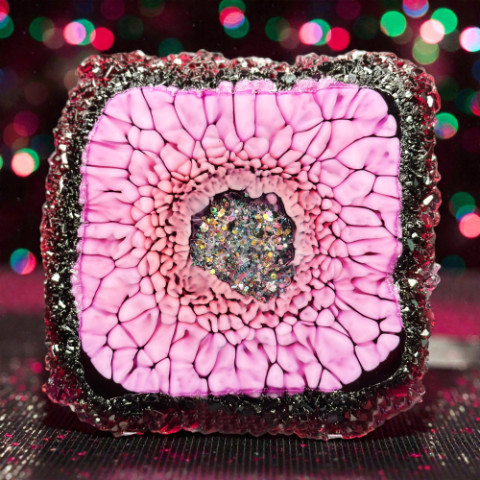 Chrysanthemum Flower Resin Pour with Bond Craftor Table Top Resin