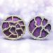 Color Shift Mica Resin Tutorial in our Geode Agate Coaster Molds