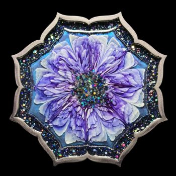Wisteria Bloom Large Vanity Tray